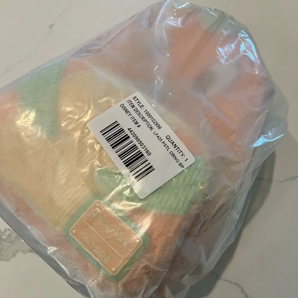 Loungefly Orange Bird Corduroy Mini Backpack 2025 New With Tags, limited edition - Picture 5 of 8